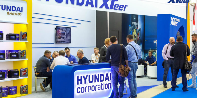 HYUNDAI XTeer и Hyundai Corporation на выставке MIMS-2022