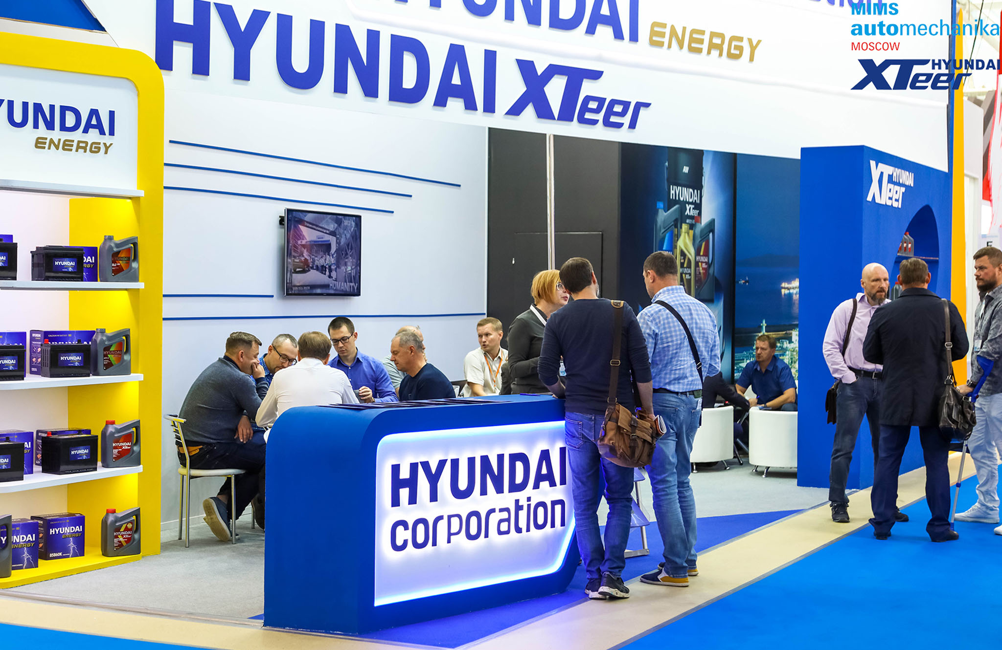 HYUNDAI XTeer и Hyundai Corporation на выставке MIMS-2022